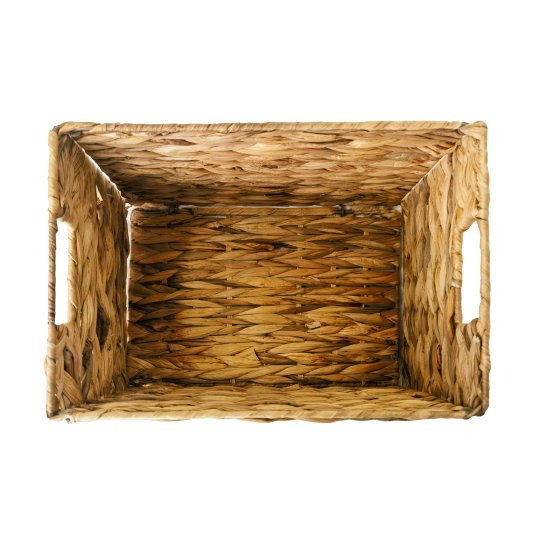 Корзина для хранения 31x19x22 см гиацинт цвет бежевый