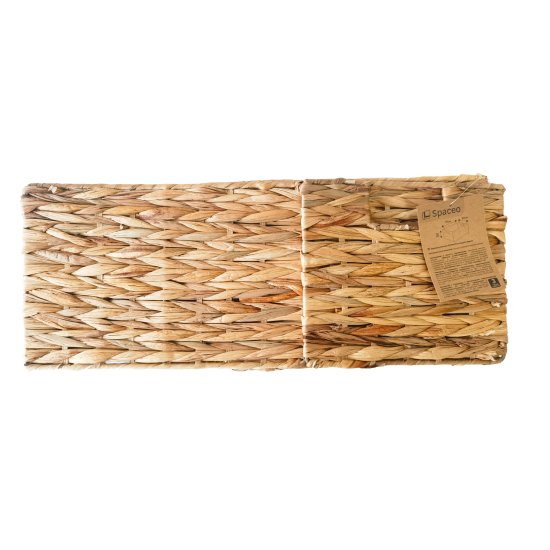Корзина для хранения 31x19x22 см гиацинт цвет бежевый