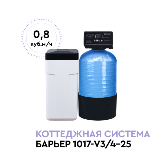 Компактная система очистки воды СИЛКЕР S для квартиры без засыпки