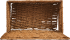 Корзина с крышкой для хранения 30x15x18 см бумага цвет коричневый