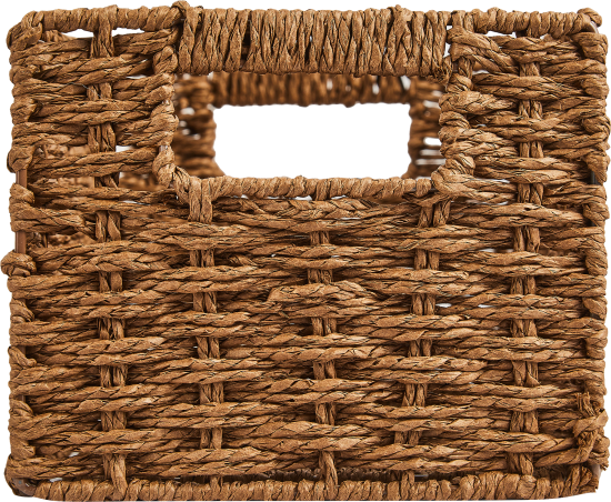 Корзина для хранения 30x15x18 см бумага цвет коричневый