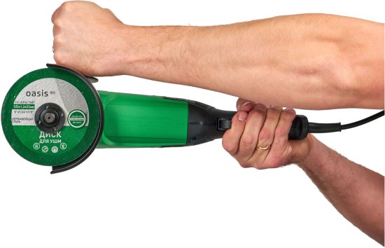 УШМ сетевая Oasis Eco AG-110/125, 1100 Вт, 125 мм