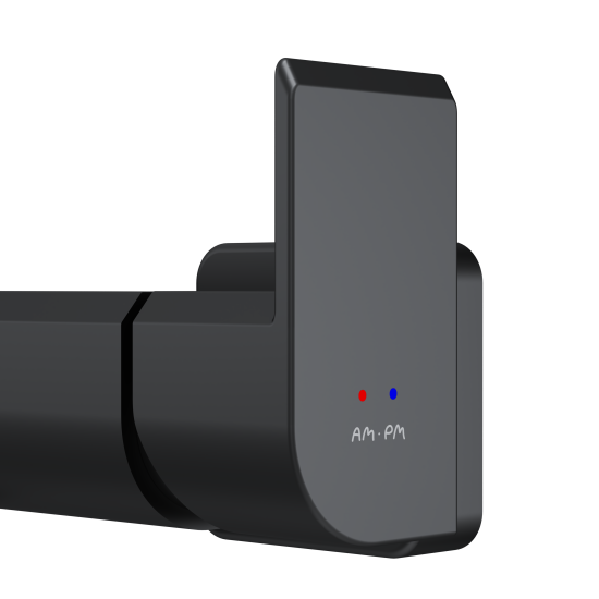 Смеситель для душа AM.PM Flash F9H20122 однорычажный цвет черный матовый