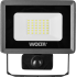 Прожектор светодиодный уличный Wolta WFL-30W/08S 30 Вт 5700 К IP65 нейтральный белый свет с датчиком движения