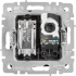 Розетка TV двойная встраиваемая IEK Brite РТВ/РК12-БрС RJ45 UTP cat 5e цвет сталь