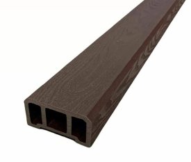 Перила прямоугольные ДПК 45x92x3000 мм венге