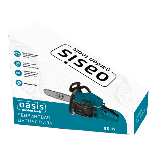 Пила бензиновая Oasis Garden tools GS-17 2.6 л.с. 40 см