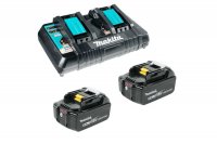 Аккумулятор Makita BL1850B с зарядным устройством DC18RD, 18 В Li-ion 5 Ач