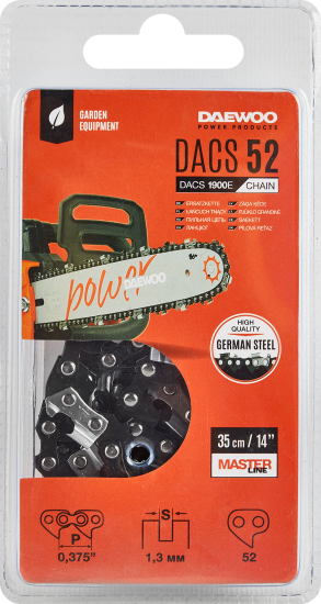 Цепь пильная Daewoo DACS 52 7.6 см 52 звена