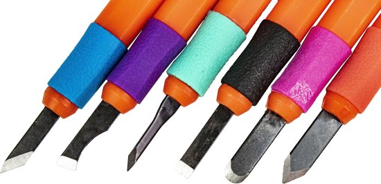 Набор резцов по дереву 3914, 6 шт.