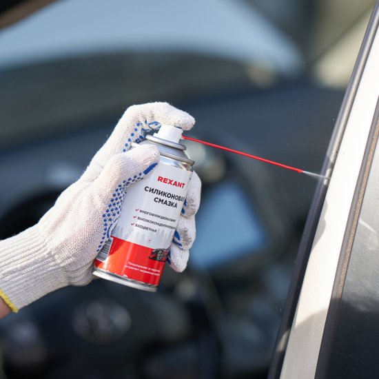 Смазка силиконовая для механических соединений 210 мл аэрозоль Rexant