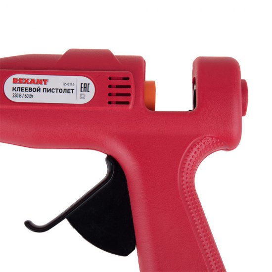 Пистолет клеевой электрический Rexant 60 Вт (12-0114)