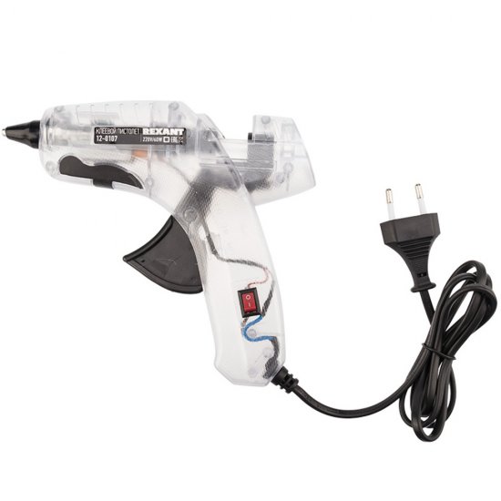 Пистолет клеевой электрический Rexant 60 Вт (12-0107)