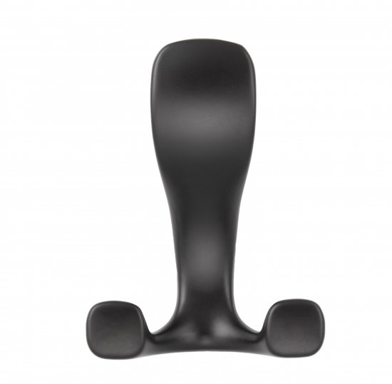 Мебельный крючок N00-N00-MB 10 см ЦАМ черный