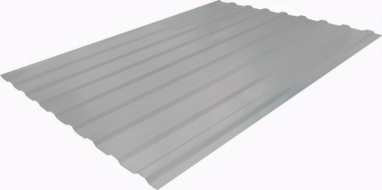 Профнастил С20 0.45 мм 1150x2000 мм оцинкованный