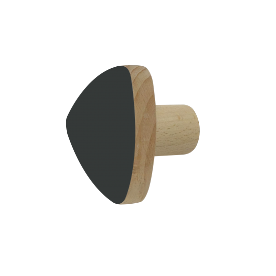 Крючок Spaceo Smile 6.3x6.1x4.7 см цвет черный