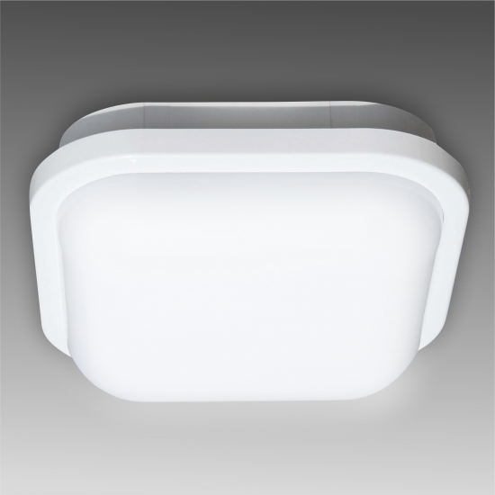 Светильник настенно-потолочный утилитарный светодиодный SBL WH 15 Вт квадрат цвет белый