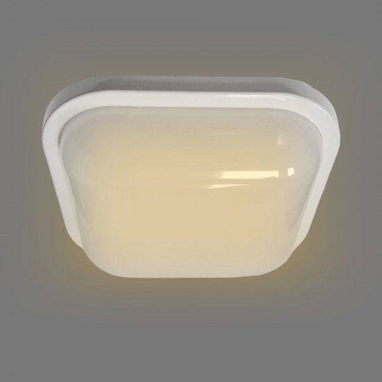 Светильник настенно-потолочный утилитарный светодиодный SBL WH 20 Вт квадрат цвет белый