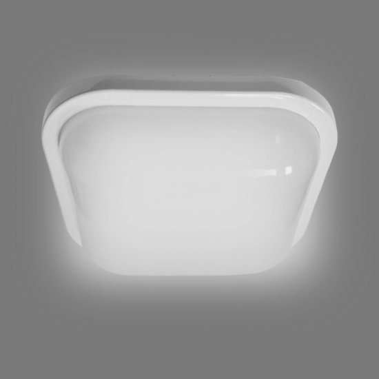 Светильник настенно-потолочный утилитарный светодиодный SBL WH 20 Вт квадрат цвет белый