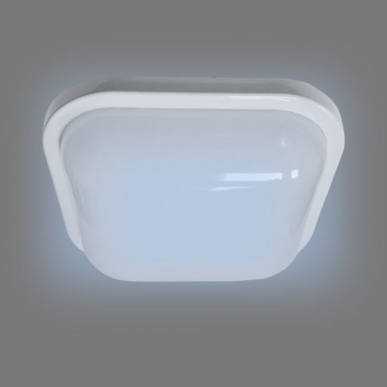 Светильник настенно-потолочный утилитарный светодиодный SBL WH 20 Вт квадрат цвет белый