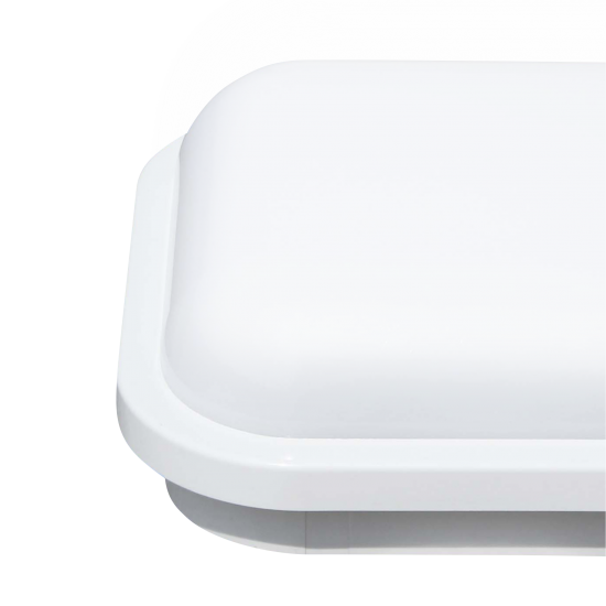 Светильник настенно-потолочный утилитарный светодиодный SBL WH 20 Вт квадрат цвет белый