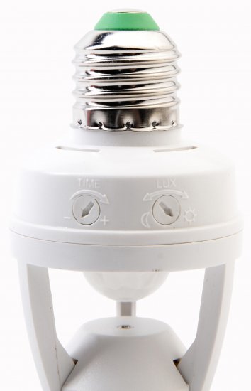 Патрон для лампочки Demmax LX-4551 Е27 с датчиком движения