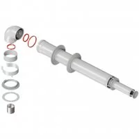 Комплект дымохода Rommer антилёд универсальный 60/100 - 750мм RCA-6010-251000