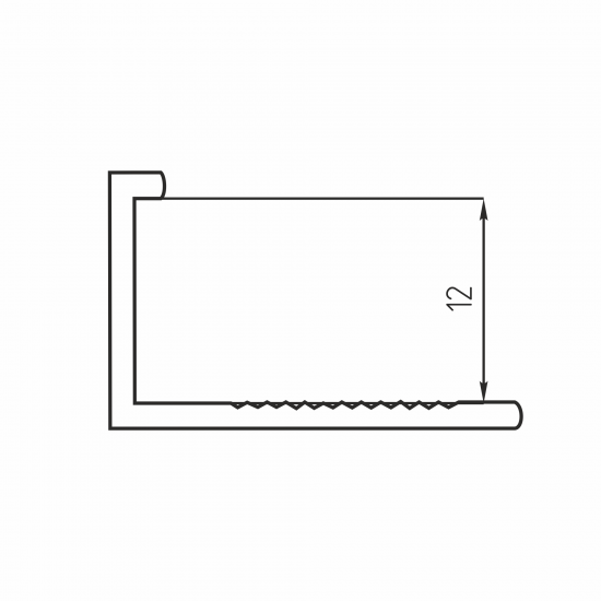 Профиль окантовочный Alprofi ПК 02-12.2700.01Л