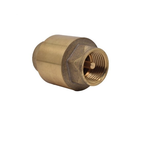 Клапан обратный Terma 1/2 ВР(г) х 1/2 ВР(г) с латунным золотником (33962)