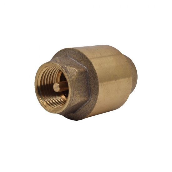 Клапан обратный Terma 1/2 ВР(г) х 1/2 ВР(г) с латунным золотником (33962)