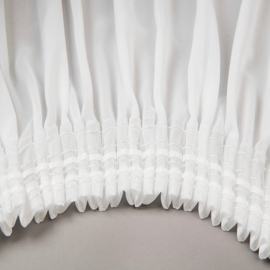 Тюль шифон белый 300х260 см Legrand Корсика с утяжелителем (58131400)