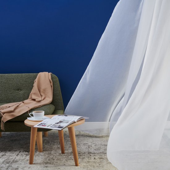 Тюль шифон белый 300х260 см Legrand Корсика с утяжелителем (58131400)