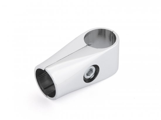 Соединитель 2-х труб ⌀25 хром