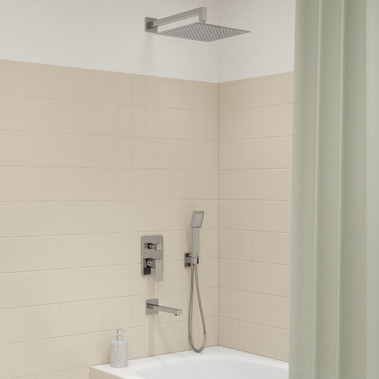 Душевая система Iddis Folk FOLSB03i68 скрытого монтажа цвет хром