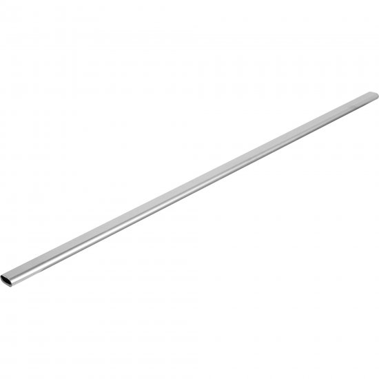 Труба овальная ⌀30x15 мм L-1000 мм 0.6 мм хром