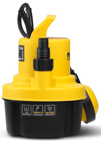 Насос погружной дренажный универсальный Kolner KSP 400 7000 л/ч