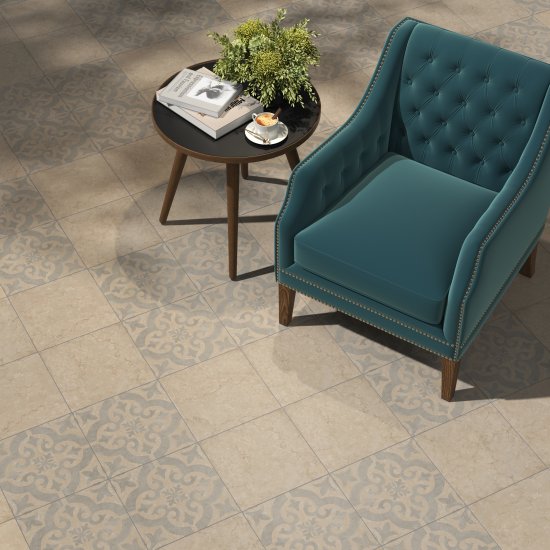 Плитка напольная Kerama Marazzi Эмполи 30.2x30.2 см 1.37 м² матовая цвет серо-бежевый