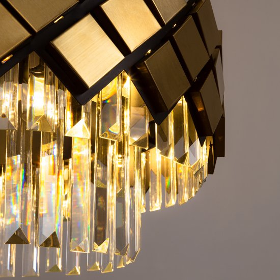 Люстра подвесная Arte Lamp Amelia E14 400 Вт 20 кв.м (A1039SP-10BK)