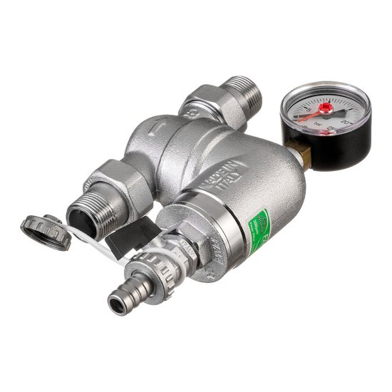 Фильтр промывной Far с манометром 3/4 НР(ш) х 3/4 НР(ш) (FA 39A4 34)