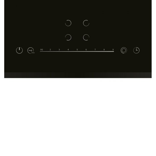 Варочная панель электрическая Lex EVH 642C BL 4 конфорки черная