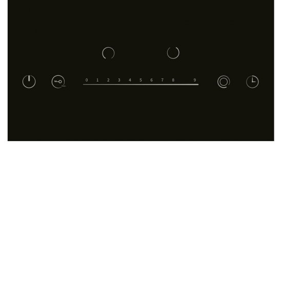 Варочная панель электрическая Lex EVH 321A BL 2 конфорки черная