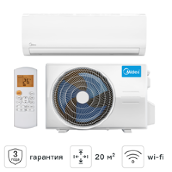 Сплит-система инверторная Midea MSFRW-07N8C2 охлаждение/обогрев