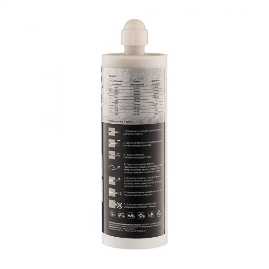 Химический анкер инжекционная масса 400 мл винилэстровая смола Tech-Krep Pro TIT VE-200