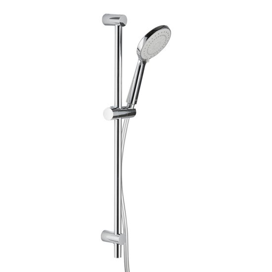 Душевой комплект Esko с лейкой со стойкой хром (SSS1205)