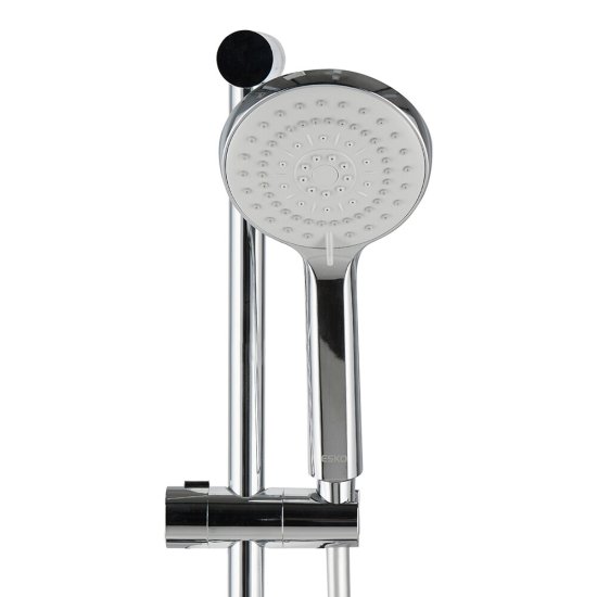 Душевой комплект Esko с лейкой со стойкой хром (SSS1205)