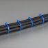 Стяжка кабельная Duwi 100x2,5 мм нейлоновая синяя (25 шт.) (30221 6)