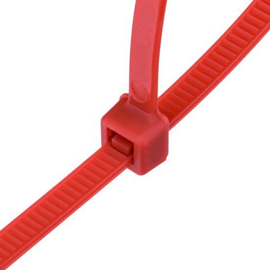 Стяжка кабельная Duwi 250x3,6 мм нейлоновая красная (25 шт.) (30238 4)