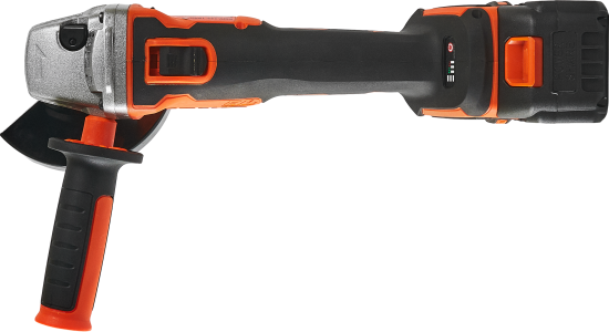 УШМ аккумуляторная бесщеточная Спец БШУ-125-18ЛИ/Б, 20 В Li-ion 2x4 Ач, 125 мм