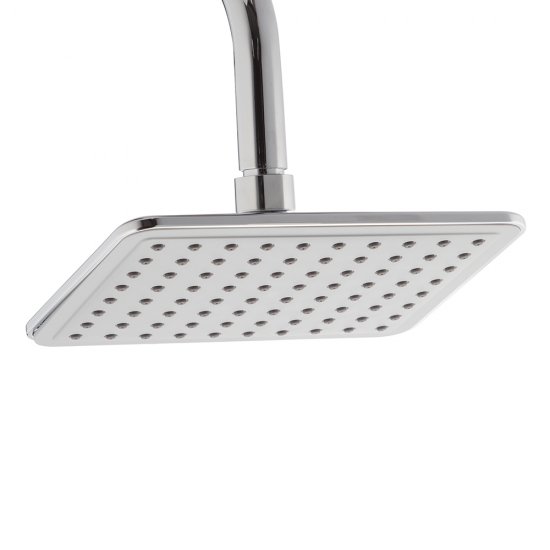 Душевой комплект Lemark с верхним душем с лейкой хром (LM8804C)