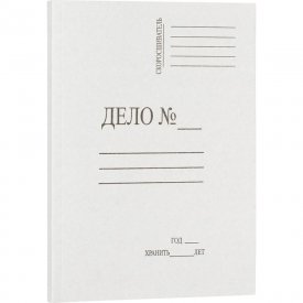 Немелованный картонный скоросшиватель Attache 949261